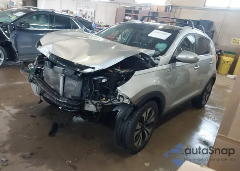 2013 Kia Sportage Sx из США, поврежденный, VIN KNDPCCA69D7428933